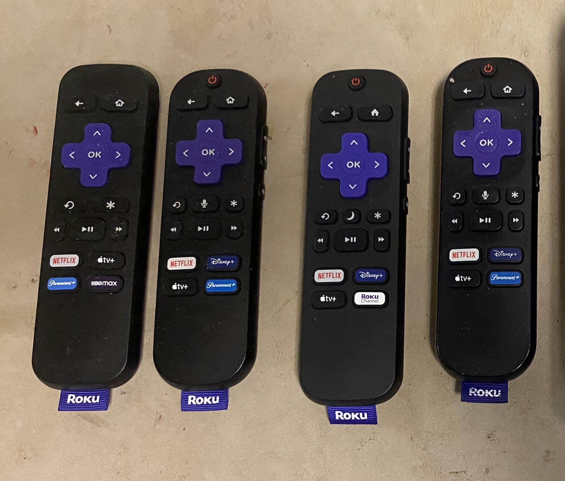 Roku Remotes - 4 Available - Genuine OEM