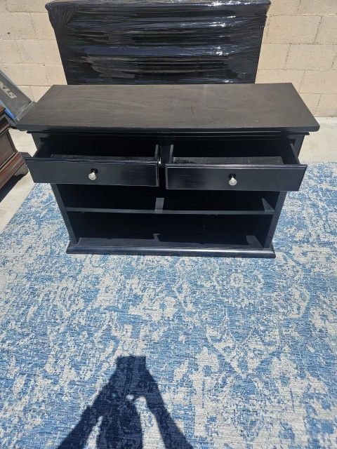 Pottery Barn Console TV Stand W Drawers