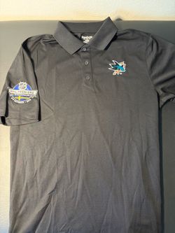 Reebok San Jose Sharks NHL Premiere Stockholm Polo