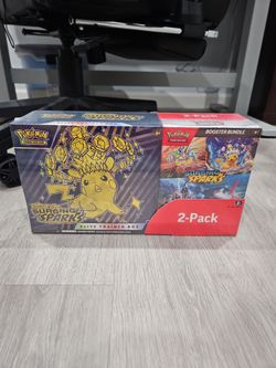 Surging Sparks ETB and Booster Bundle