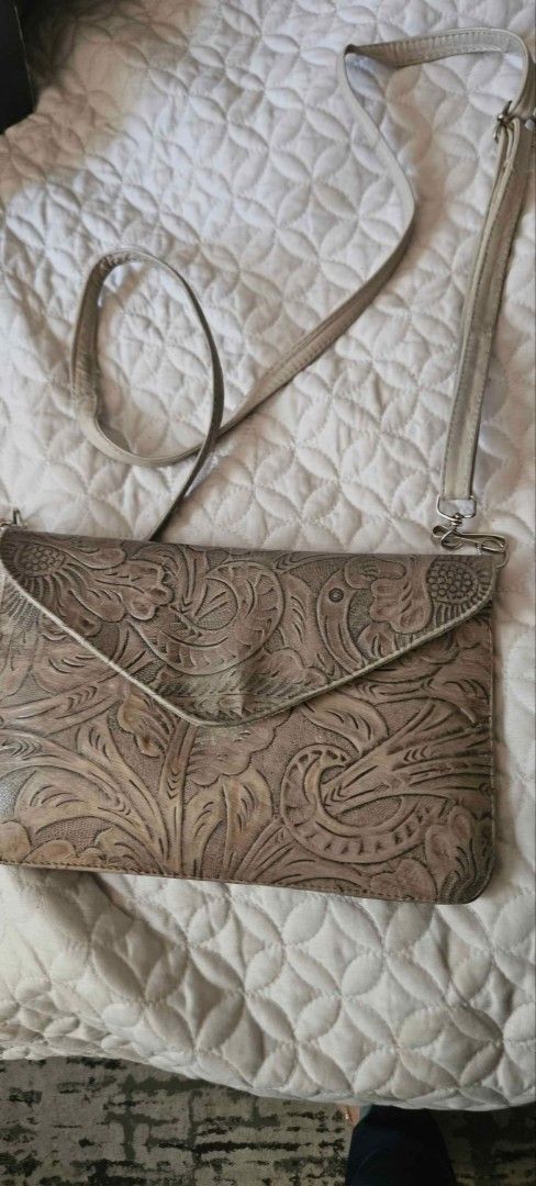Crossbody Leather Purse From Mexico