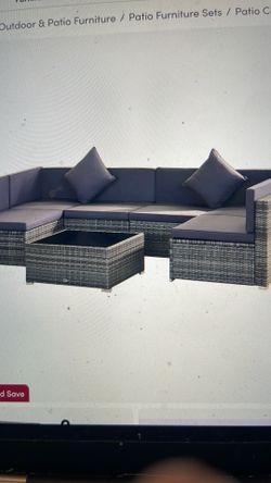 Merton 7 piece patio furniture set