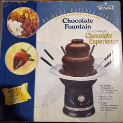 CHOCOLATE FOUNTAIN! BRAND NEW! RIVAL! 