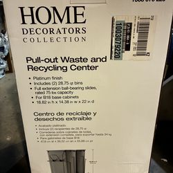 Under sink trash cans