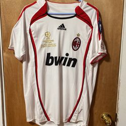 2006-2007 AC Milan Champions League Final jersey