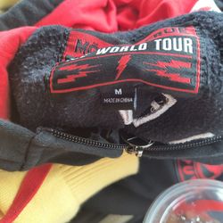 VINTAGE MOTLEY CRUE HOODIE MOTLEY CRUE THE STADIUM TOUR- Unisex- Small /  Medium