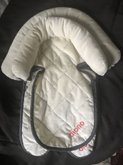 Infant head support pillow for car seat