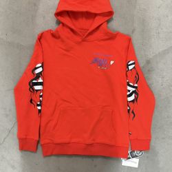 Red Chrome Hearts Sweater