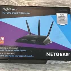 R7000 — Nighthawk AC1900 Smart WiFi Dual Band Gigabit Router Model / Version: R7000