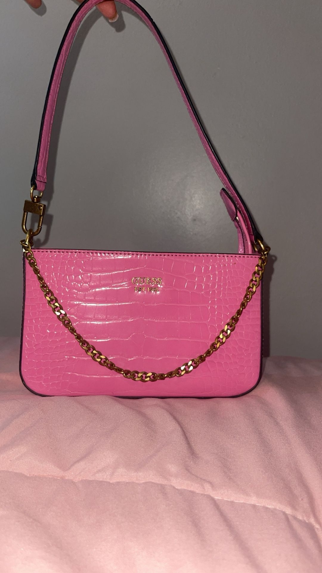 Pink Guess Purse 