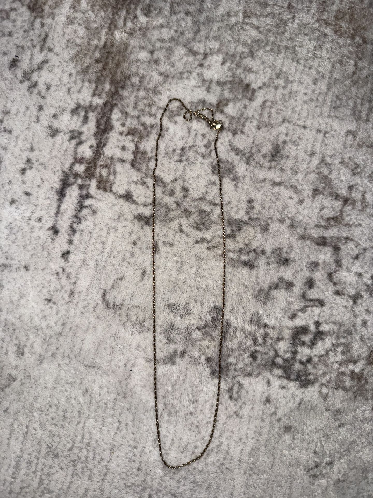 10kt Gold Rope Chain