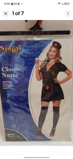 Spirit Classic Nurse Halloween Costume Adult XS