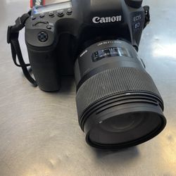 Selling Canon 6d Mark ii With Sigma 35mm F1.4 Lense