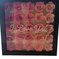 Custom flower Picture Frame