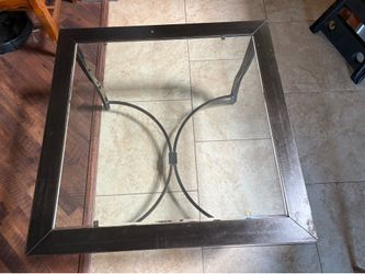 Glass Top Accent Table / End Tables
