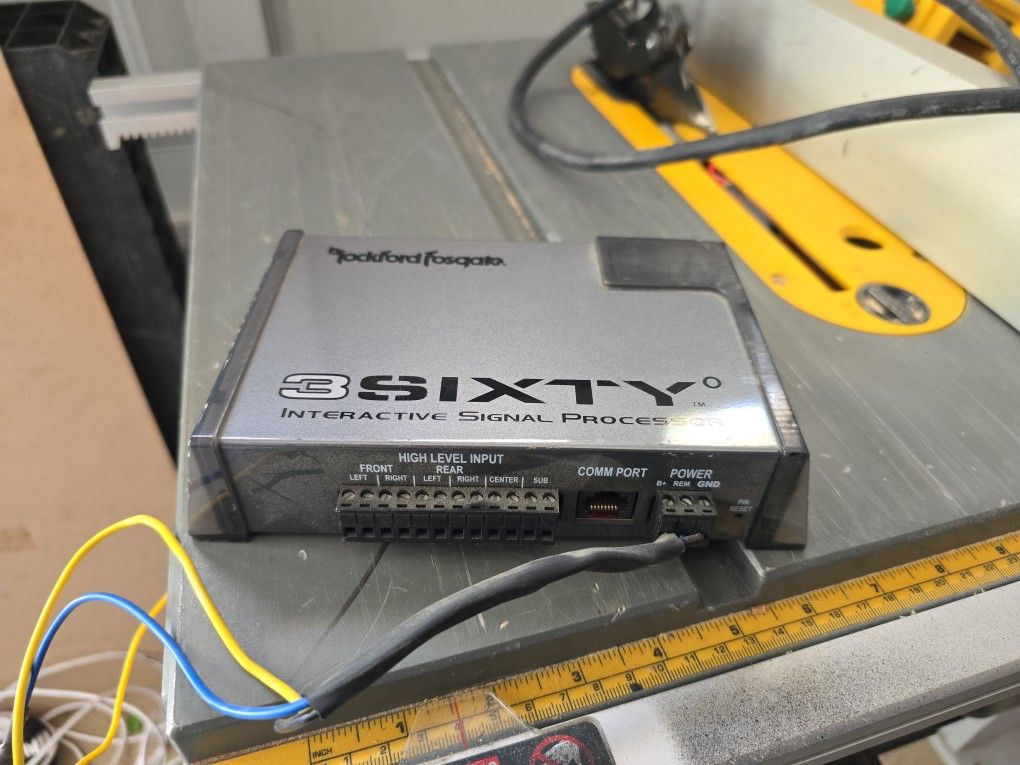 Rockford Fosgate シグナルプロセッサー 3SIXTY.2. Rockford Fosgate 3SIXTY.2 Interactive Signal Processor - YouTube
