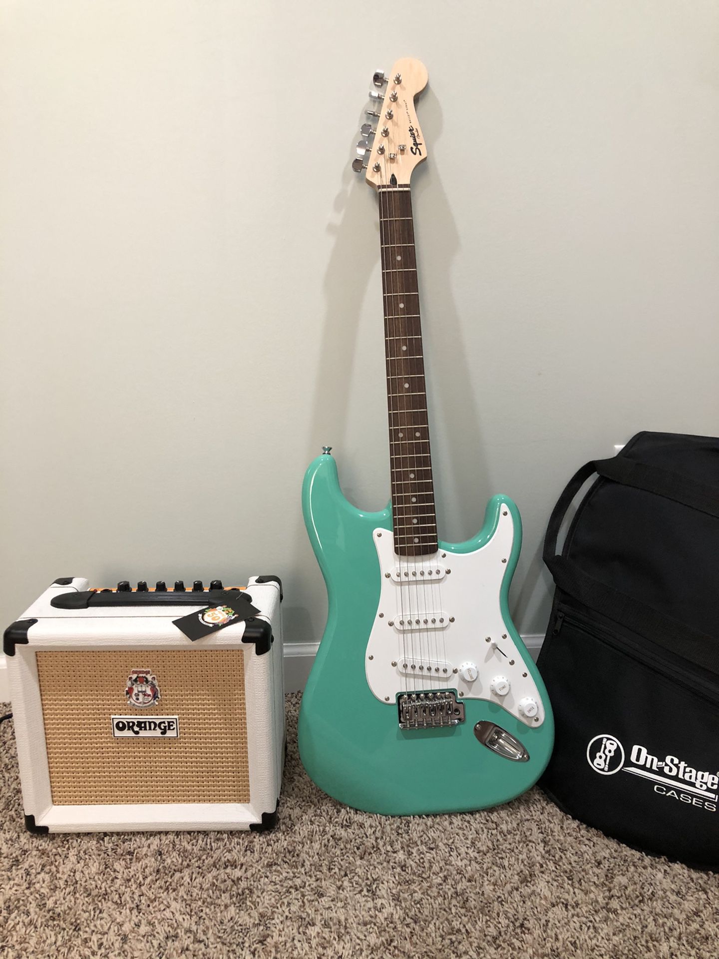 Squire Guitar and Orange amp package