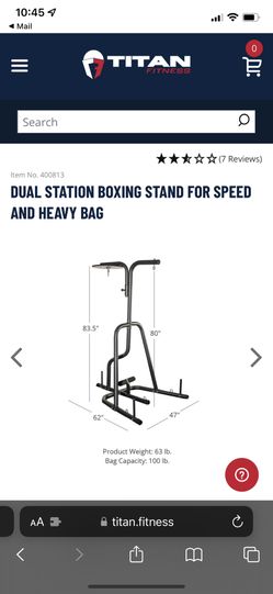 Titan Dual Bag Stand