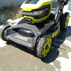 Ryobi Lawn Mower With 40V Lithium HP 7.5ah BATTERY