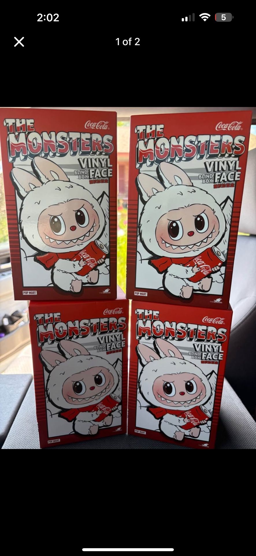  Authentic Coca Cola Labubu