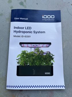New iDOO Indoor LED Home Garden Hydroponic System