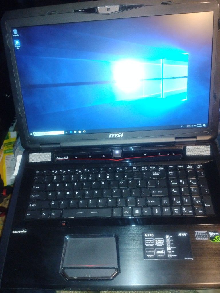 MSI Gt70 Gaming Laptop With I7