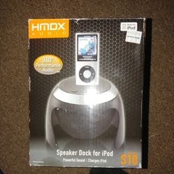 HMDX speaker dock For iPod
