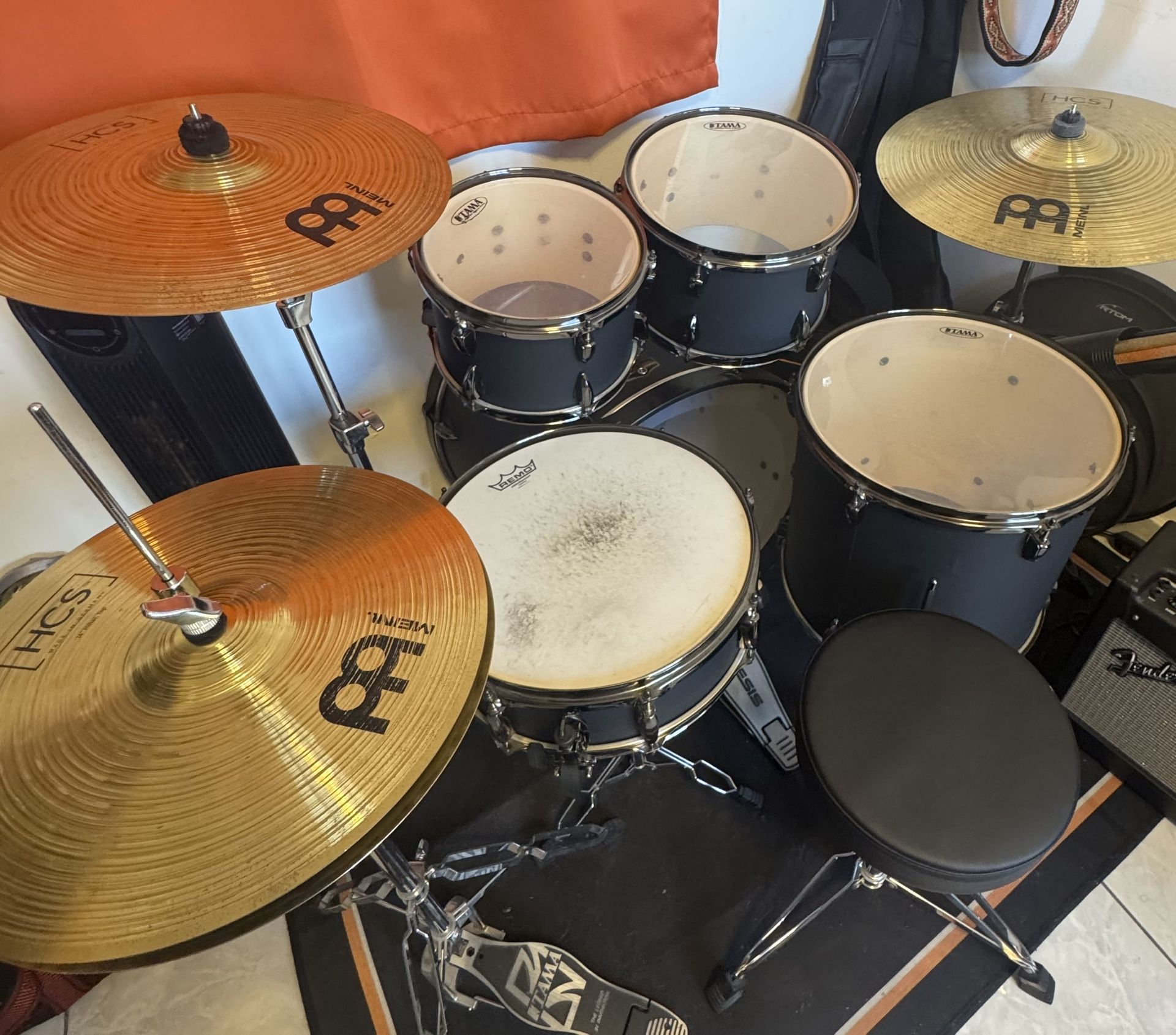 Tama Imperial Star Blacked Out Black