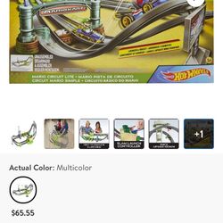 Super Mario Kart Hot Wheels Track