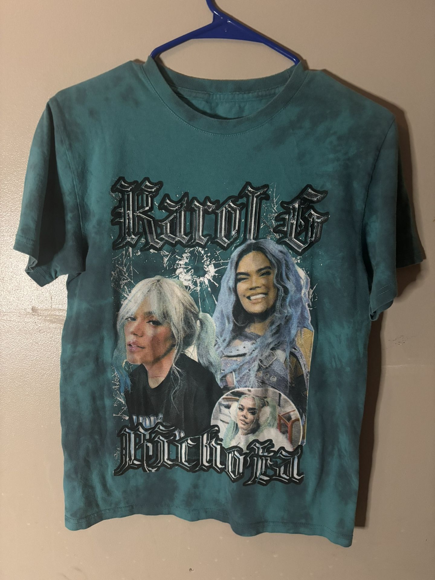 Karol G Bichota 2022 Tye Dye Tour Shirt.