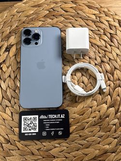 📱 iPhone 13 Pro Max | 128GB | Sierra Blue | Unlocked (Any Carrier)