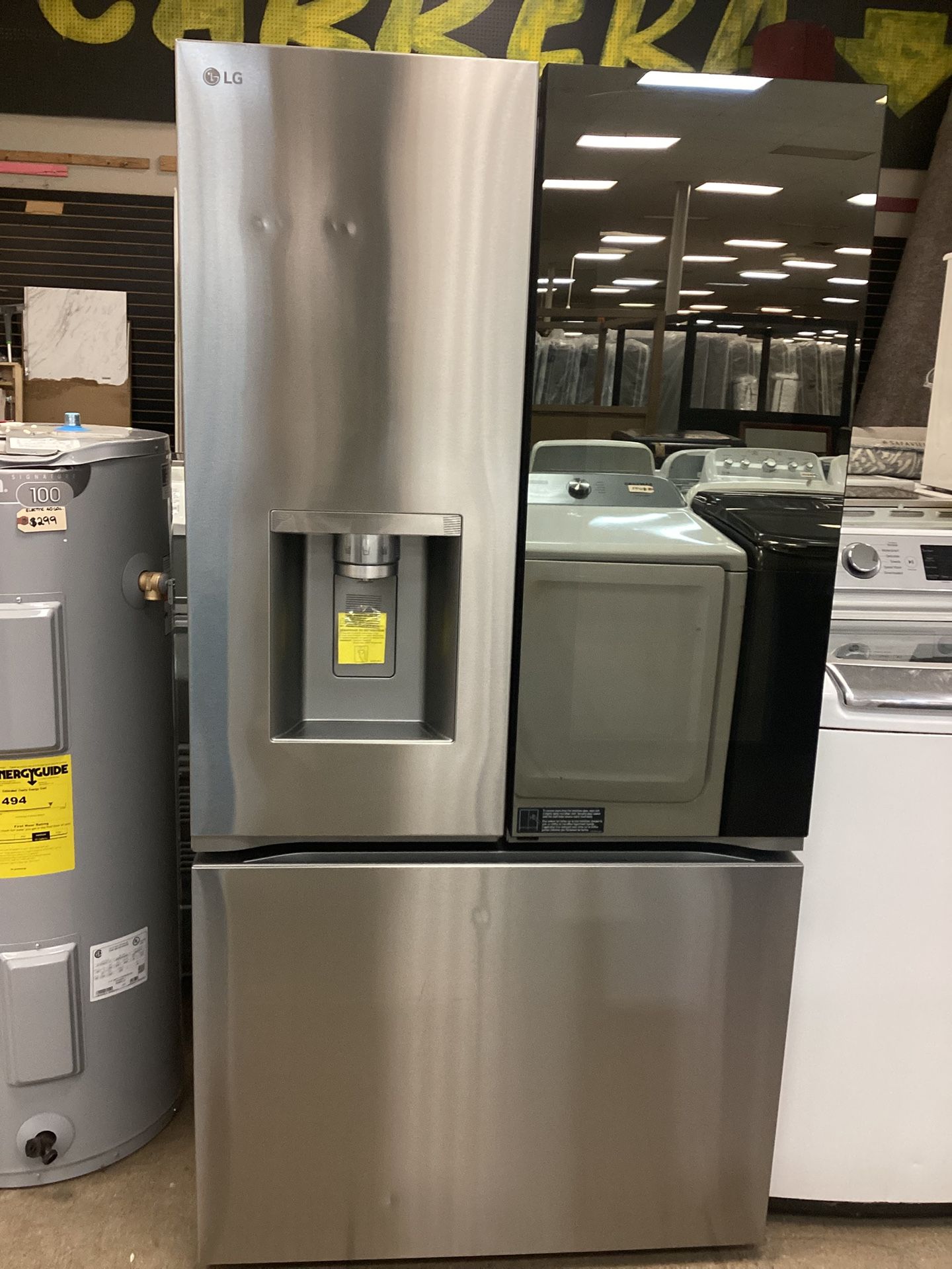 LG 26 cu.ft. French Door Refrigerator With INSTAVIEW and Water Dispenser