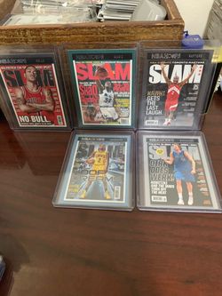 NBA Hoops SLAM Magazine Cover Cards Lot of 5