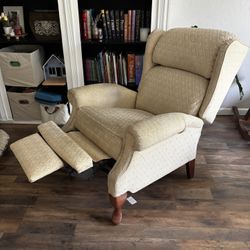 Free Reclining Wingback Chair