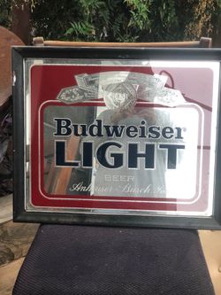 Budweiser Light mirror