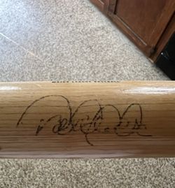 Derek Jeter Louisville Slugger *Autograph*