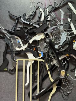 Large lot of hangers