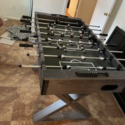 4 In 1 Game Table With Pool/foosball/airhockey & Table Tennis! 