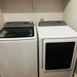 Top Load Washer and Dryer 