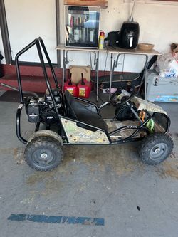 TrailMaster RTK100 Go-Kart Camo Edition