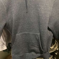 Blue pullover Hoodie sweatshirt 