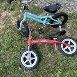 Free Toddler Bikes PENDING NOW