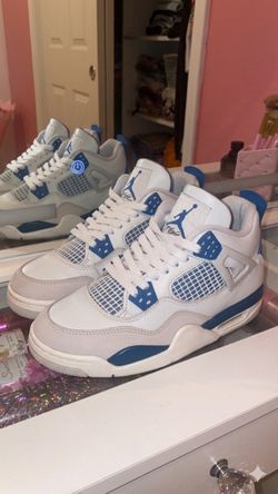Jordan 4s Military blue