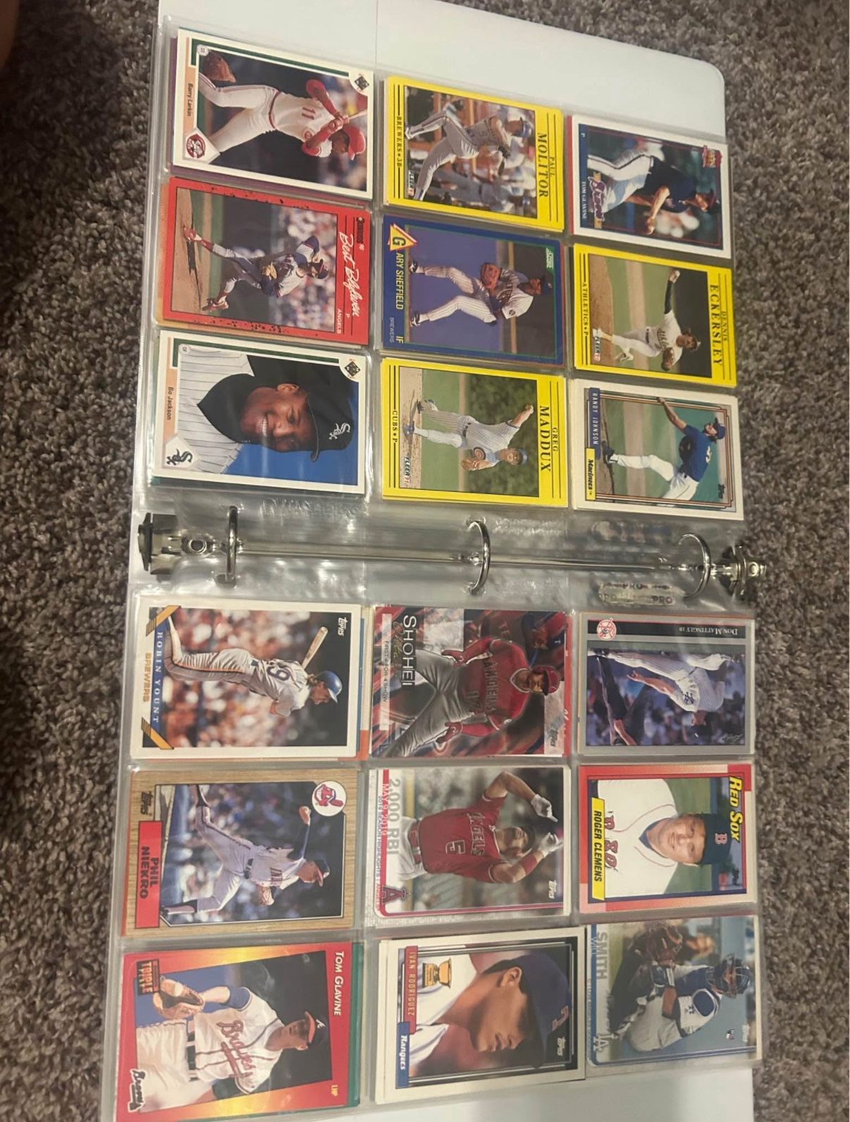 Basketball/football/baseball cards
