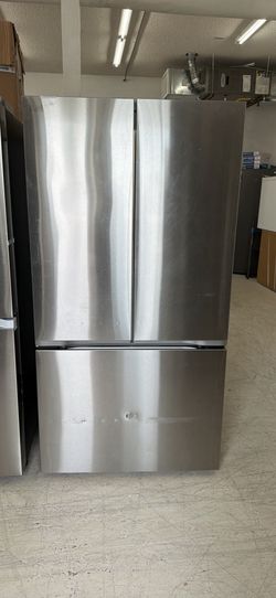 💥Great Save💥 36 in. 25 cu. ft. Counter-Depth MAX with Zero Clearance 3-Door French Door Refrigerator with Thin Door Design