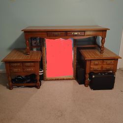  3 Set Brown Tables