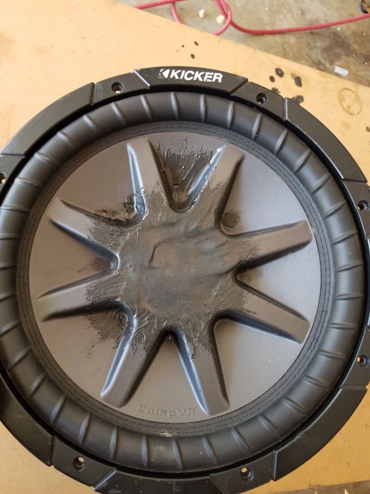 Kicker subwoofer 12 cvr