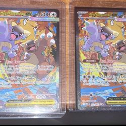 2X Mega Kangaskhan Ex's - * Both MINT Condition*