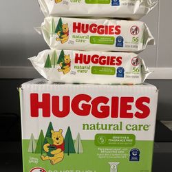 Huggies Natural Care Wipes Bundle