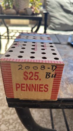 2008 Denver mint BU penny bowls